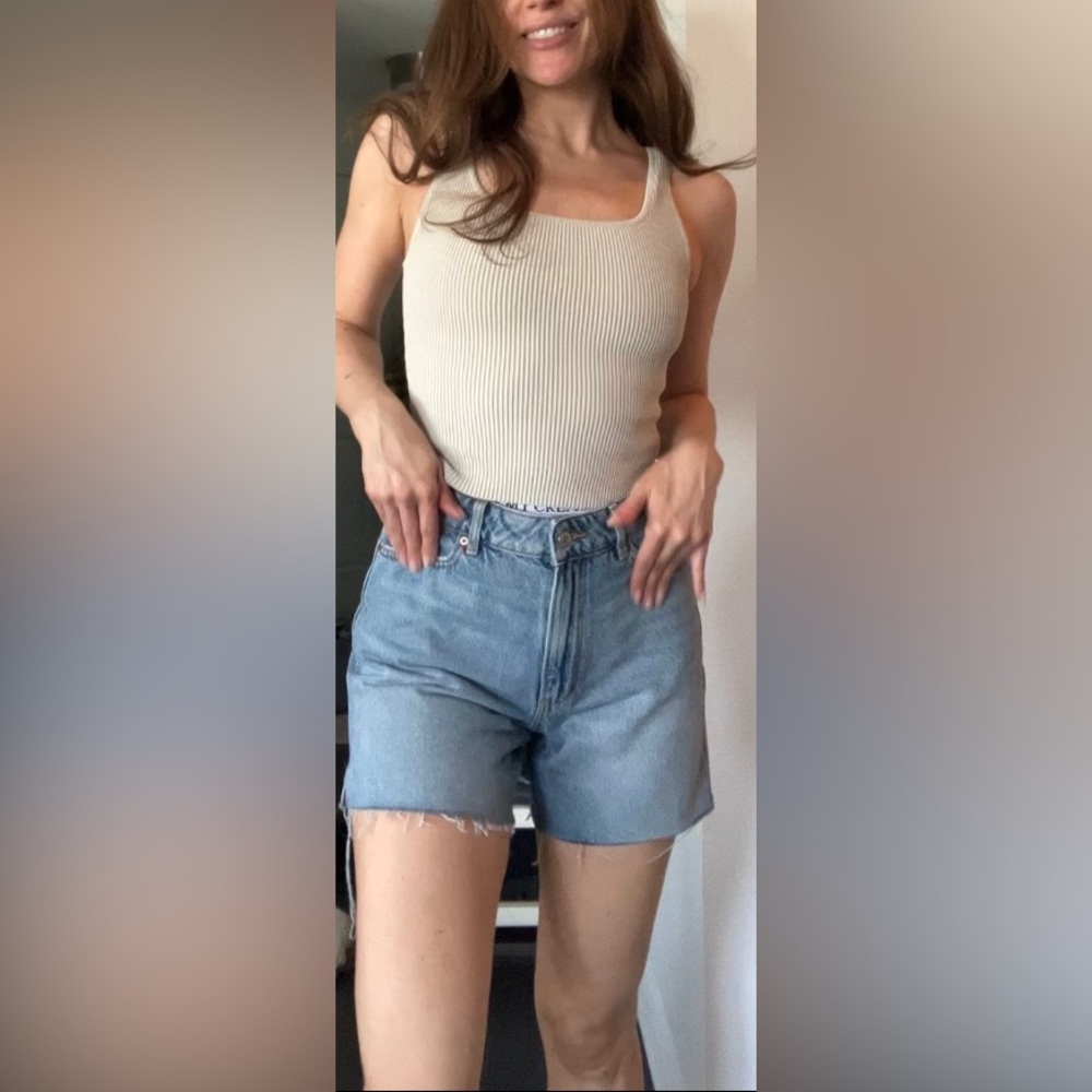 Dynamite GABI denim shorts - Picture 4 of 12
